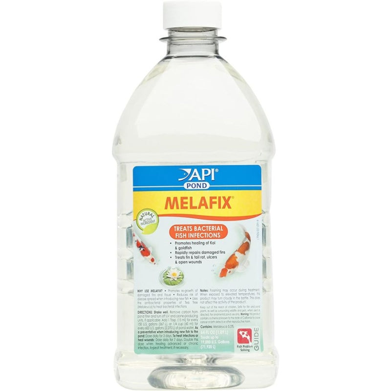 Pondcare Melafix Antibacterial Remedy For Koi & Goldfish - 64 Oz (treats 19,000 Gallons)