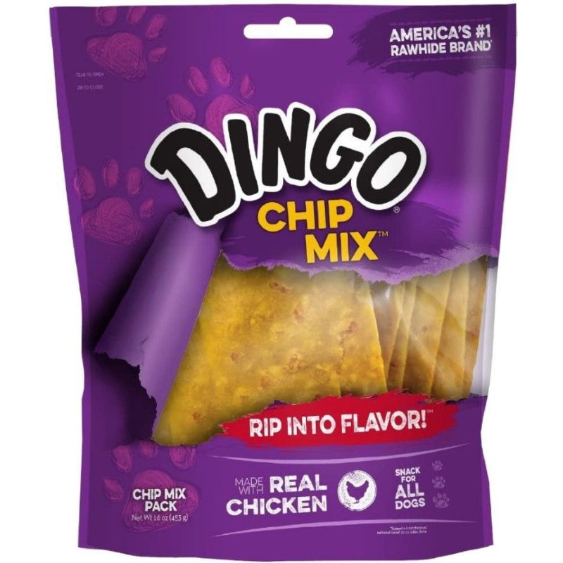 Dingo Chip Mix - Chicken In The Middle (no China Sourced Ingredients) - 16 Oz