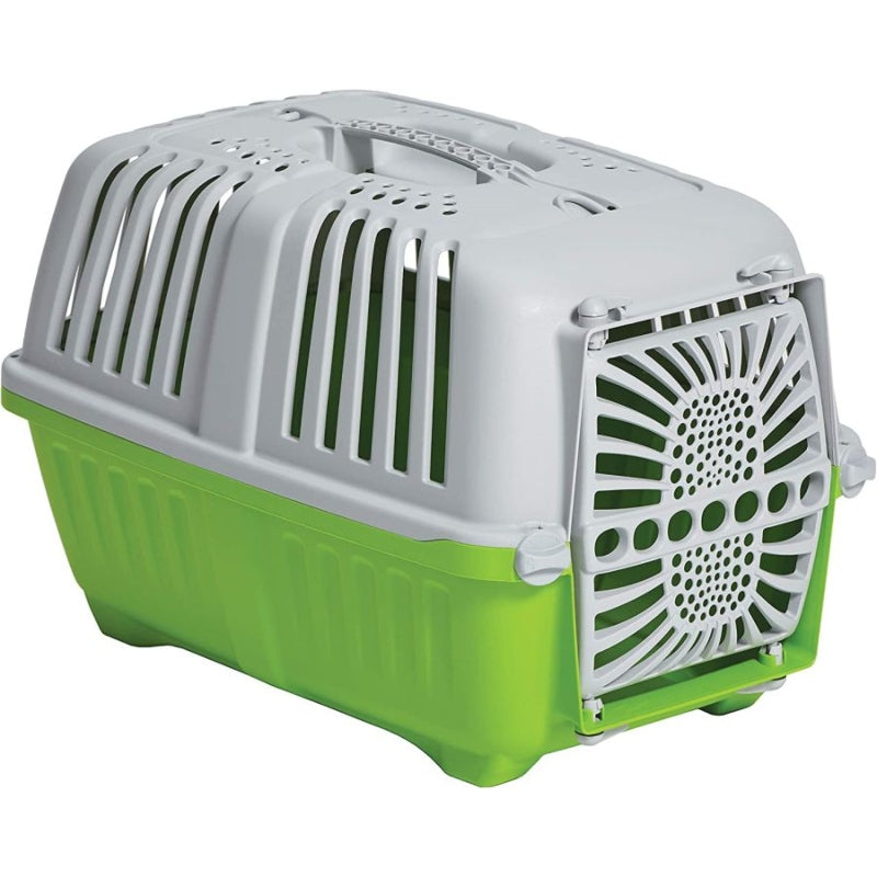 Midwest Spree Plastic Door Travel Carrier Green Pet Kennel - X-small - 1 Count
