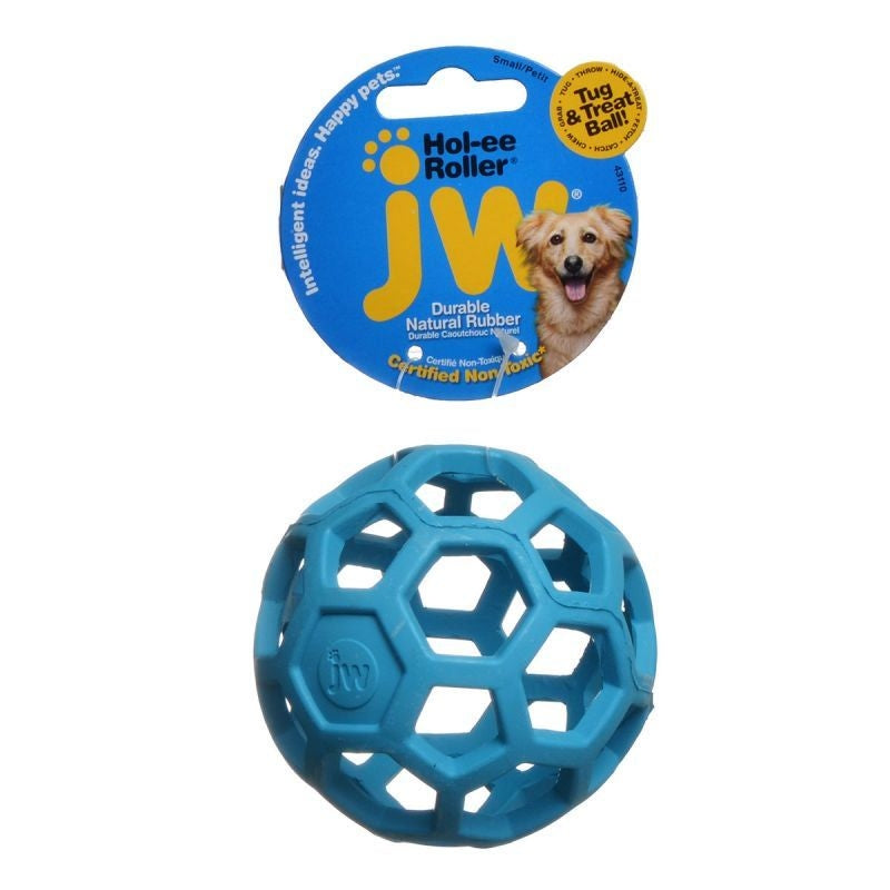 Jw Pet Hol-ee Roller Rubber Dog Toy - Assorted - Small (3.5" Diameter - 1 Toy))