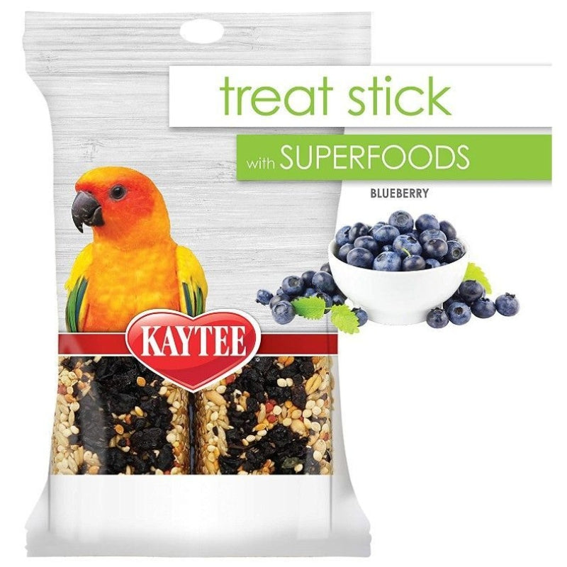 Kaytee Superfoods Avian Treat Stick - Blueberry - 5.5 Oz