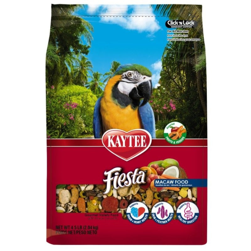 Kaytee Fiesta Max - Macaw Food - 4.5 Lbs