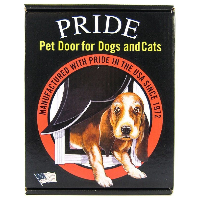 Pride Pet Doors Deluxe Pet Door - Large (11.5" Wide X 16.9" High Opening)