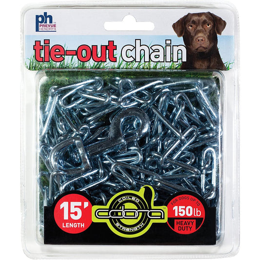 Prevue Pet Products 15 Foot Tie-out Chain Heavy Duty