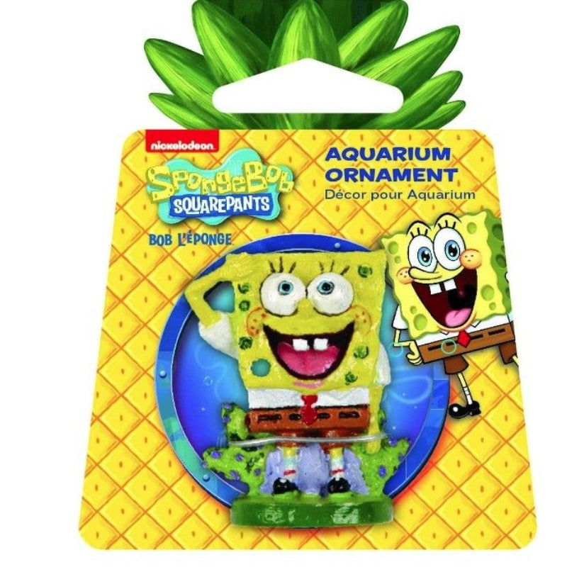Spongebob Spongebob Square Pants Aquarium Ornament - Spongebob Ornament (2" Tall)