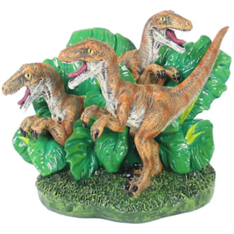 Penn Plax Jurassic Park Velociraptor Aquarium Ornament - 1 Count