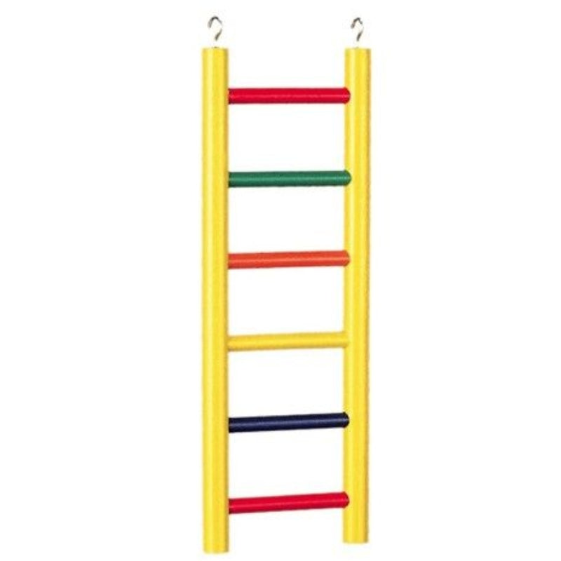 Prevue Carpenter Creations Hardwood Bird Ladder Assorted Colors - 6 Rung 12in. Long