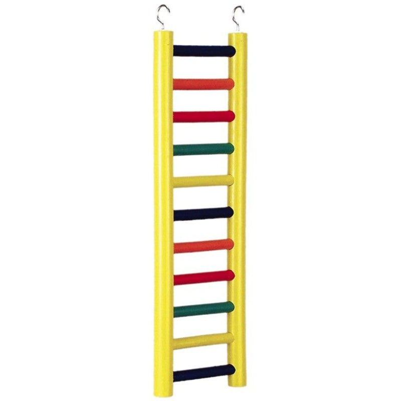 Prevue Carpenter Creations Hardwood Bird Ladder Assorted Colors - 11 Rung 18in. Long