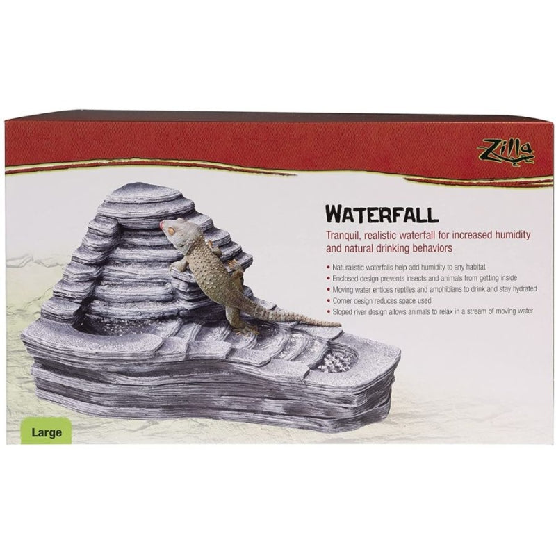 Zilla Large Waterfall For Reptiles - 1 Count