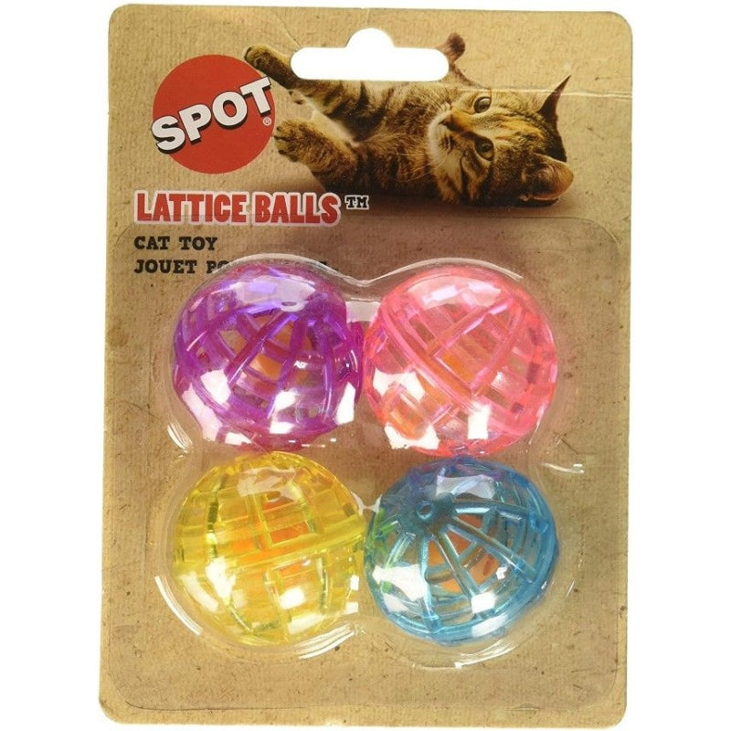 Spot Spotnips Lattice Balls Cat Toys - 4 Pack