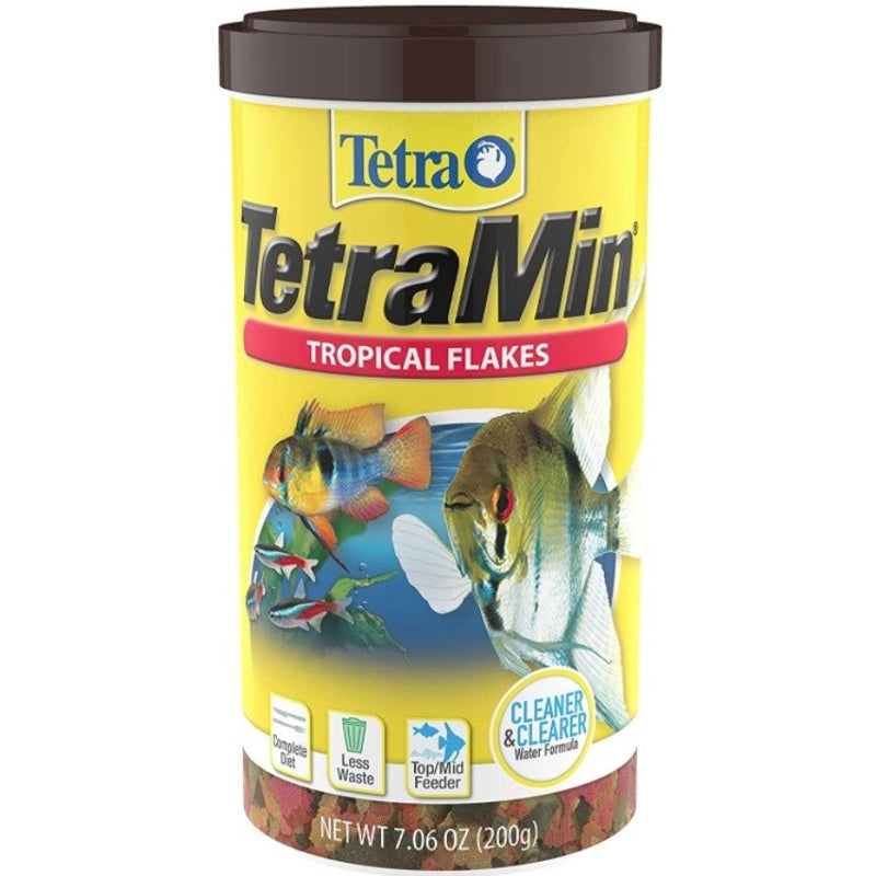 Tetra Tetramin Tropical Flakes Fish Food - 7.06 Oz