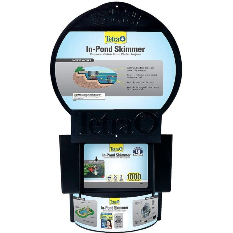 Tetra Pond In-pond Skimmer - Ponds Up To 1,000 Gallons With Pump 550 (1,900 Gph)